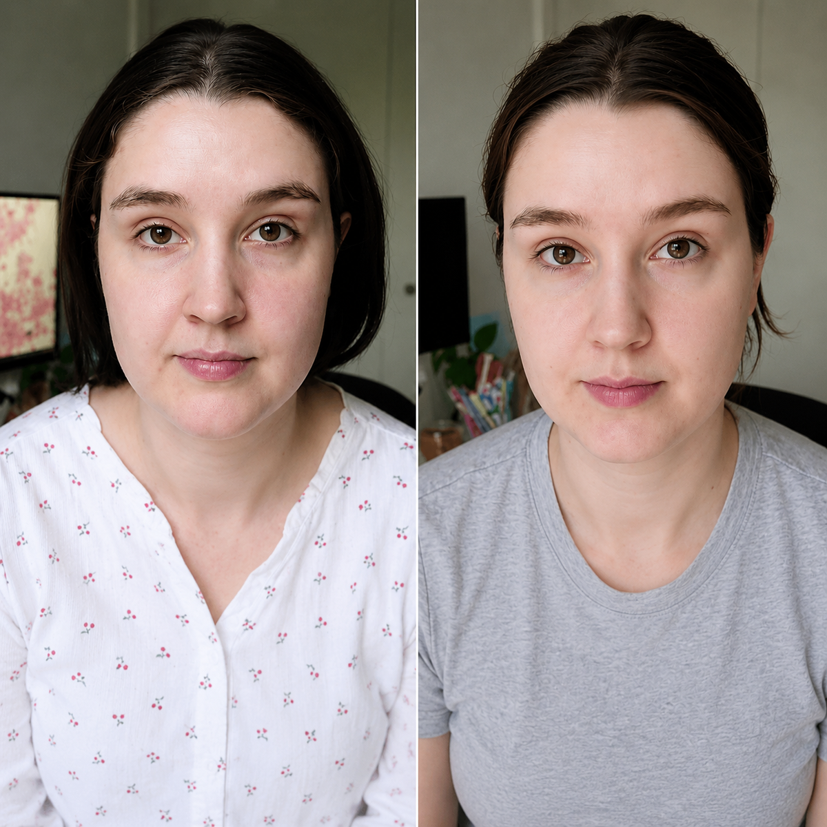 Emma before and after