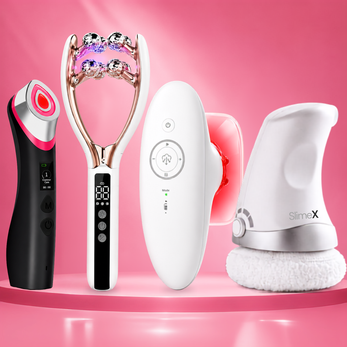 Complete Beauty Transformation Set | Celluslim + Slimex + V-Face + Elixir Pro